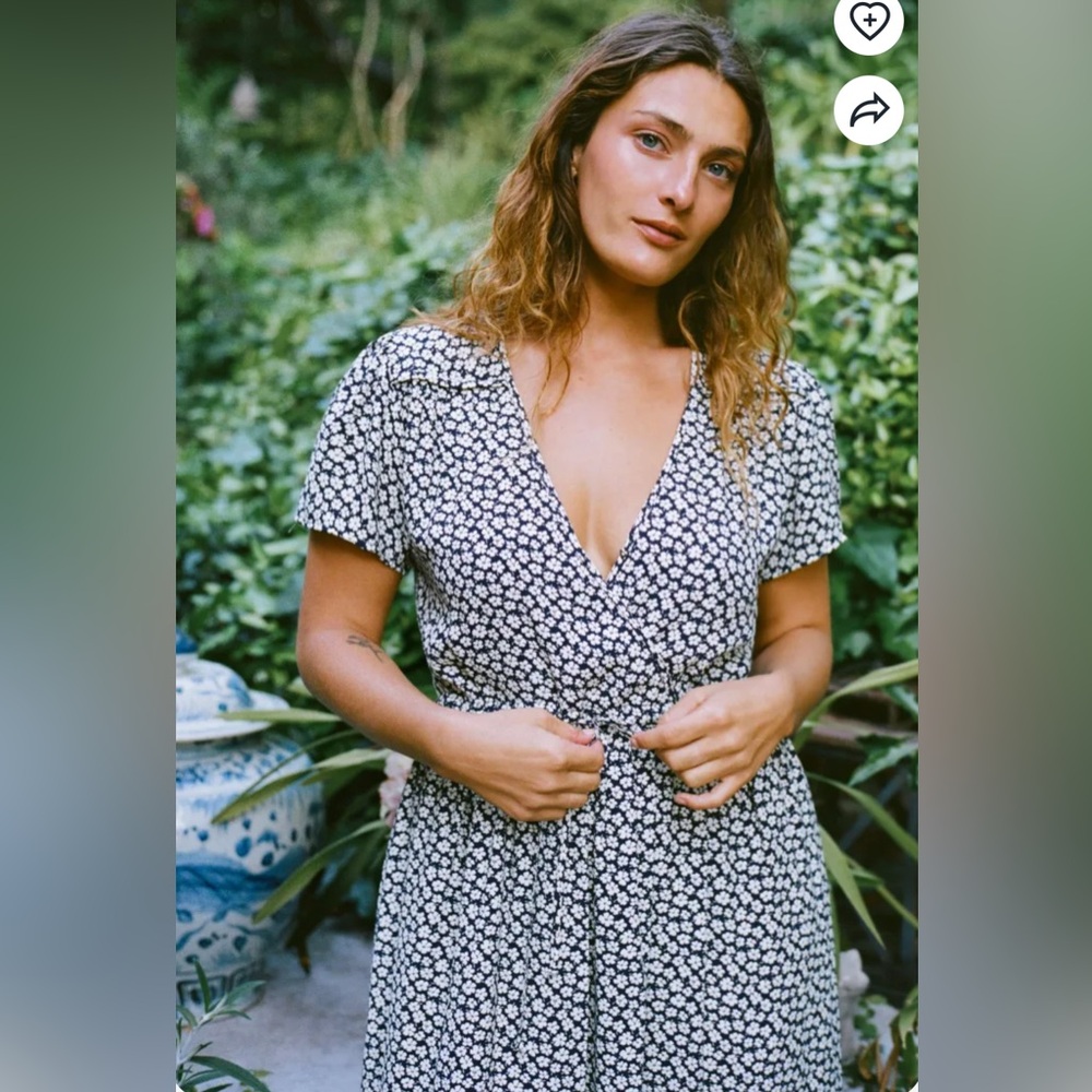 Christy Dawn - Simple Dawn dress in Midnight Poppies